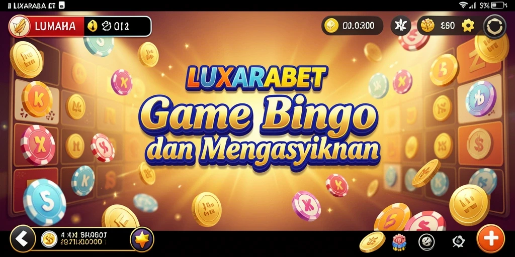 Screenshot gameplay LUXARABET menampilkan suasana bingo yang seru.