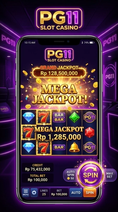 Tampilan utama aplikasi pg11 yang ramah pengguna.